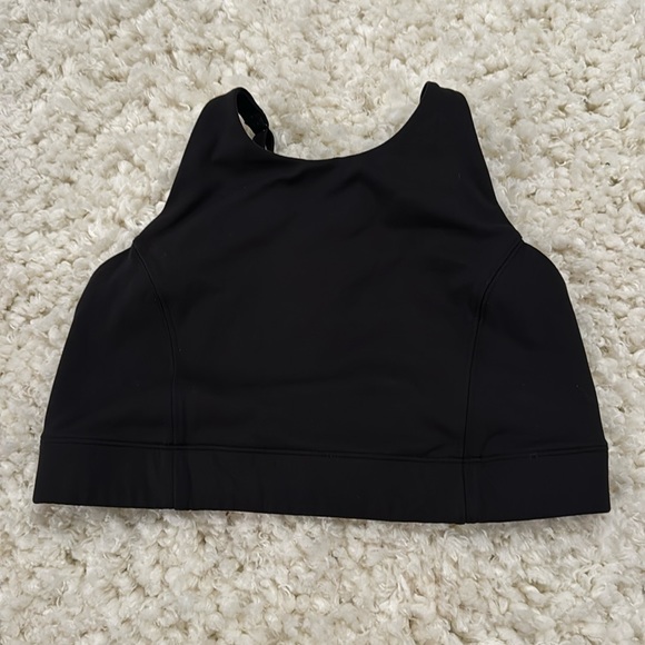 Balance Athletic High Neck Y-Back Sports Bra Black Medium - Picture 2 of 5